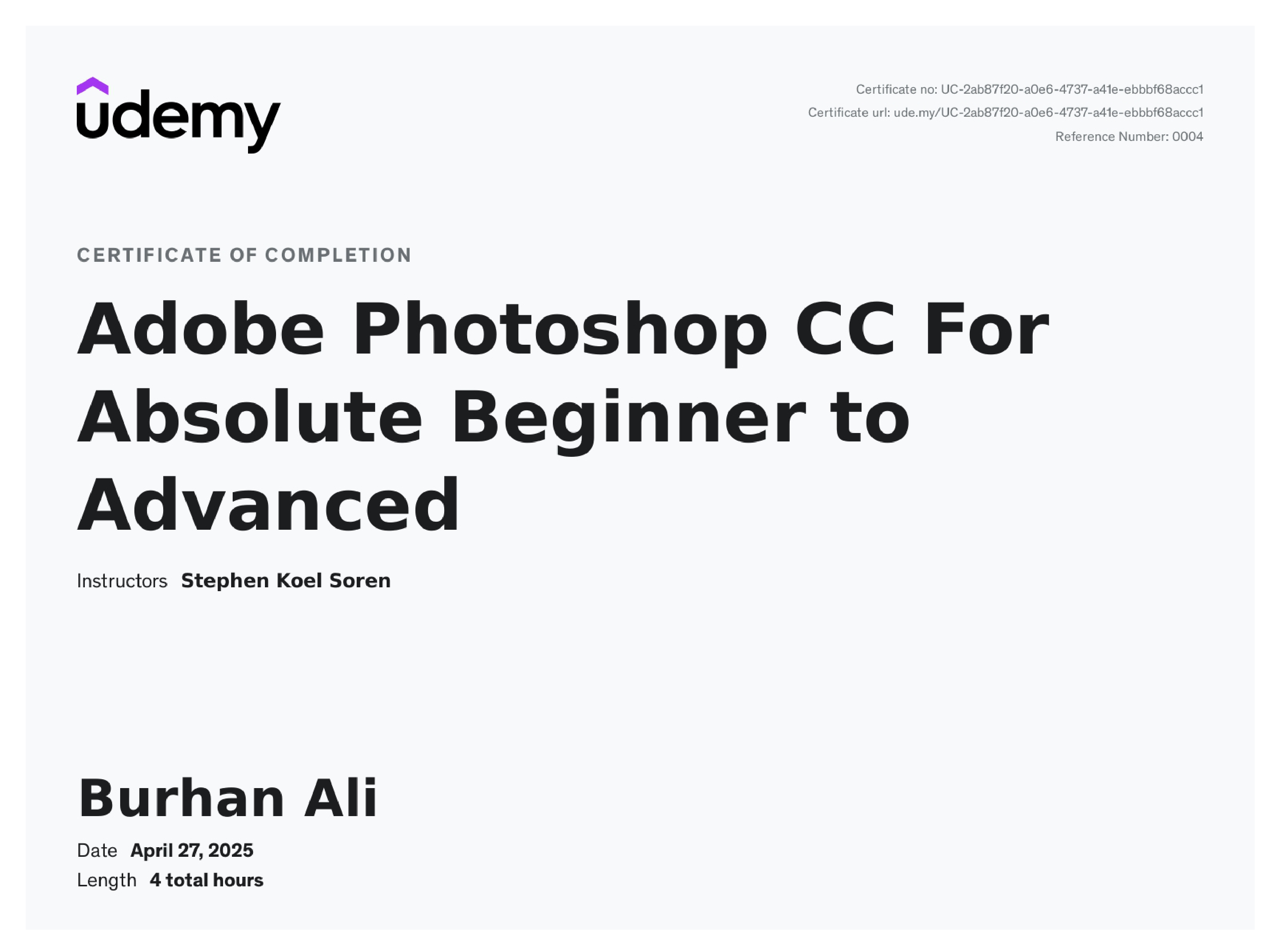 Adobe Photoshop CC For Absolute Beginner to Advanced